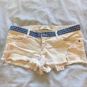 Abercrombie low-rise shorts